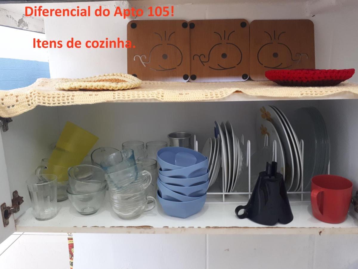 Apartamento A 60 Metros Para Pe Na Areia - The Fountains - Apto 105 贝贝里比 外观 照片